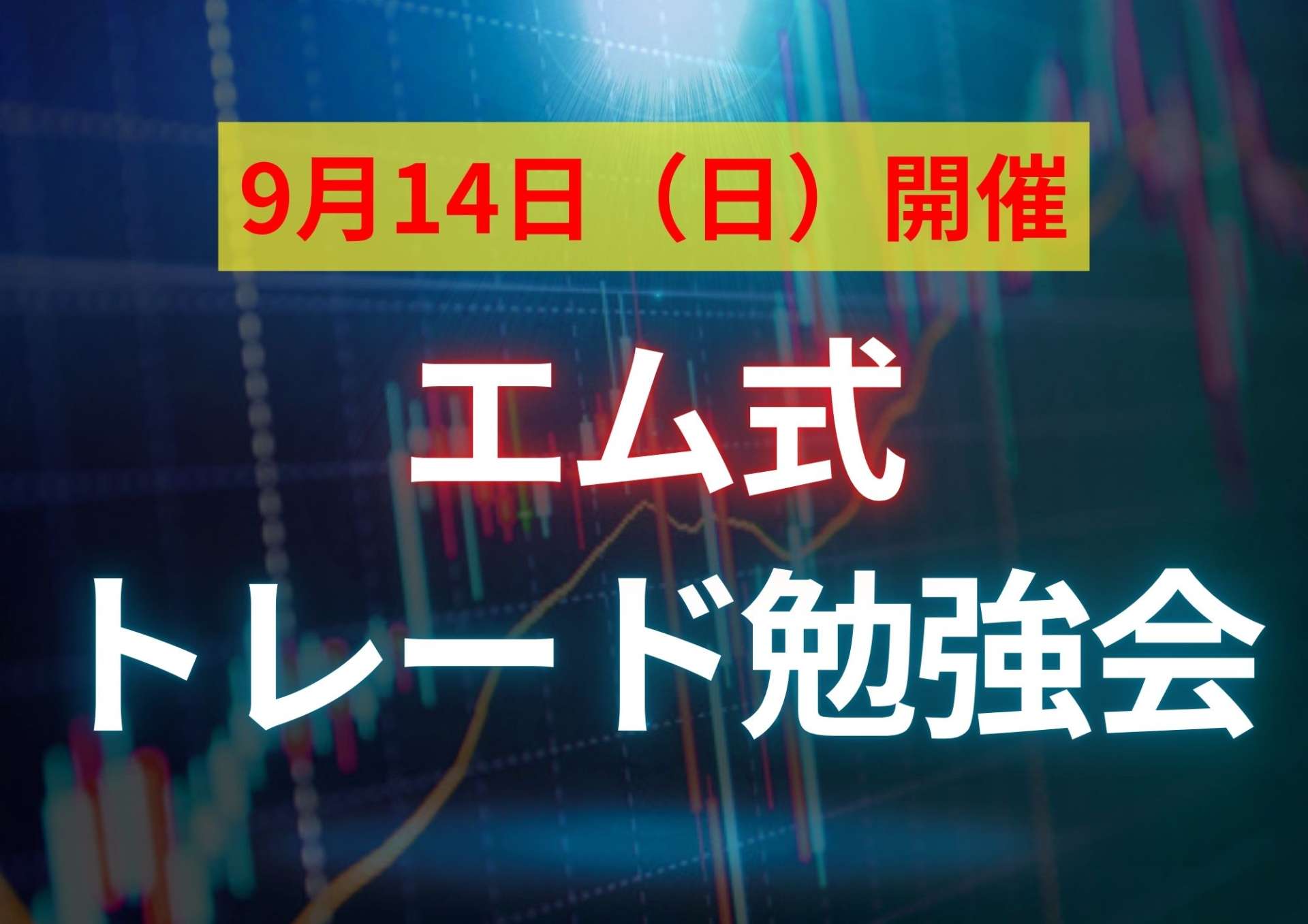 少人数限定・エム式トレード勉強会を開催